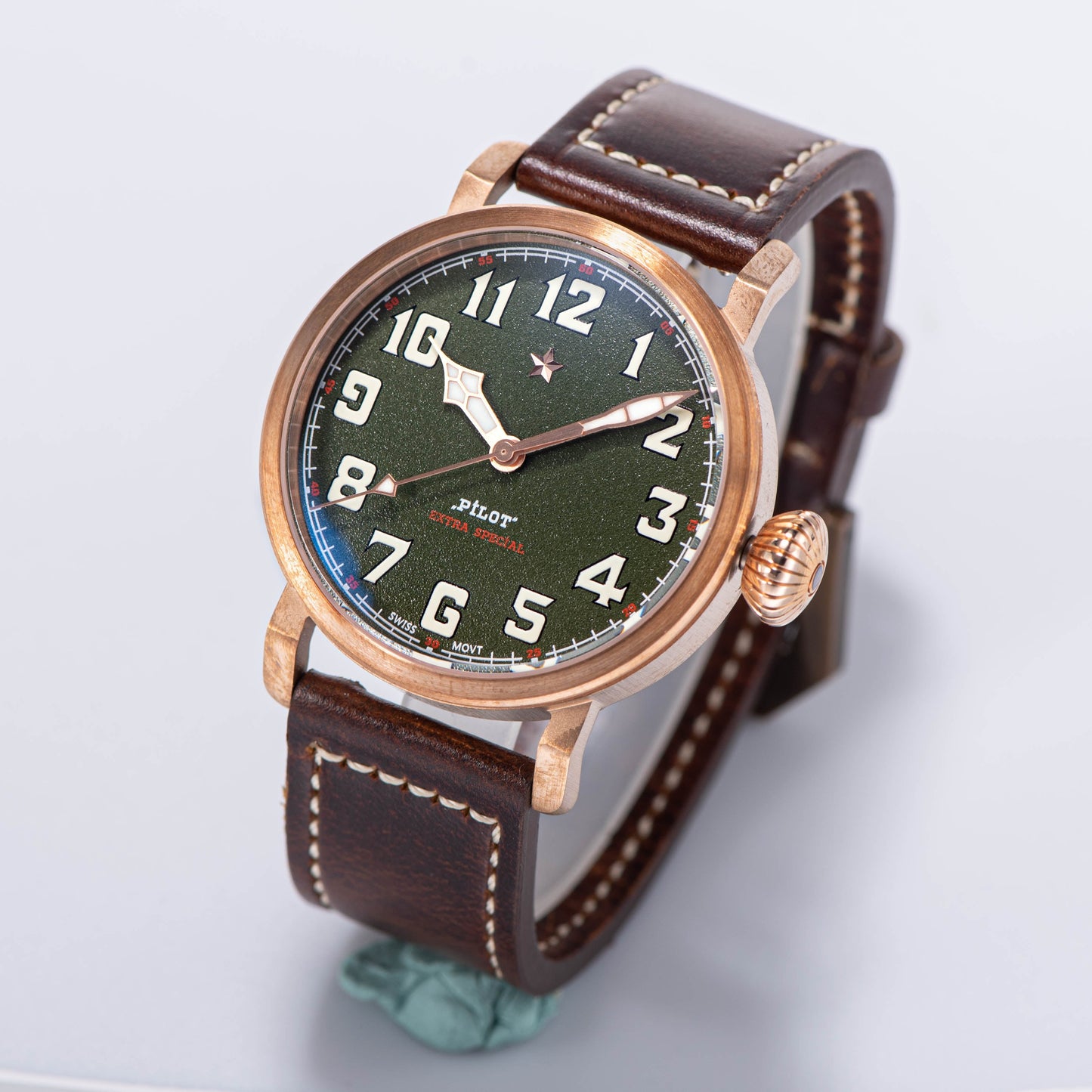 Pilot Master SUPILOT018 Green Dial NH35 Movement