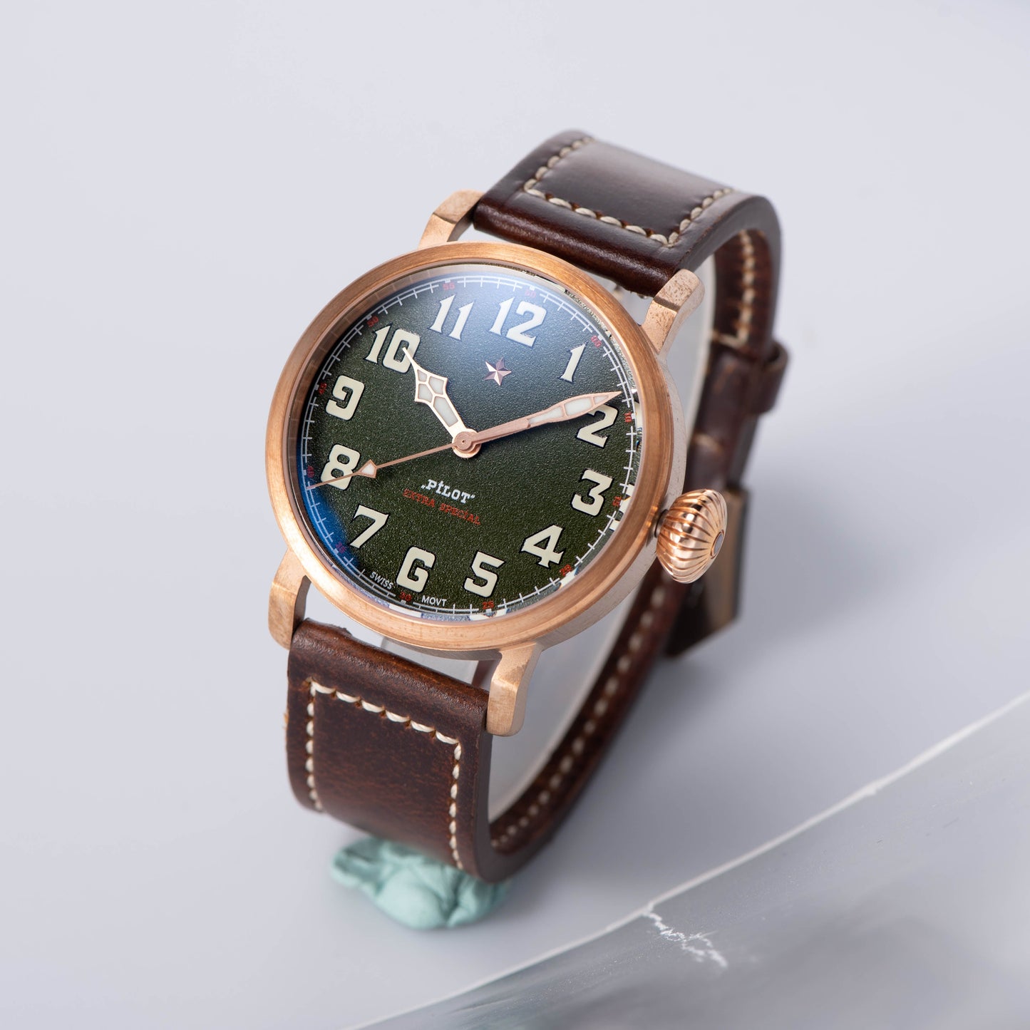 Pilot Master SUPILOT018 Green Dial NH35 Movement