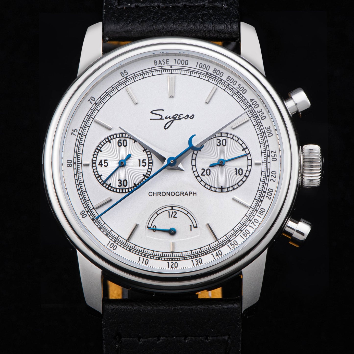 Chrono Master 438 White Dial Power Reserve Indicator