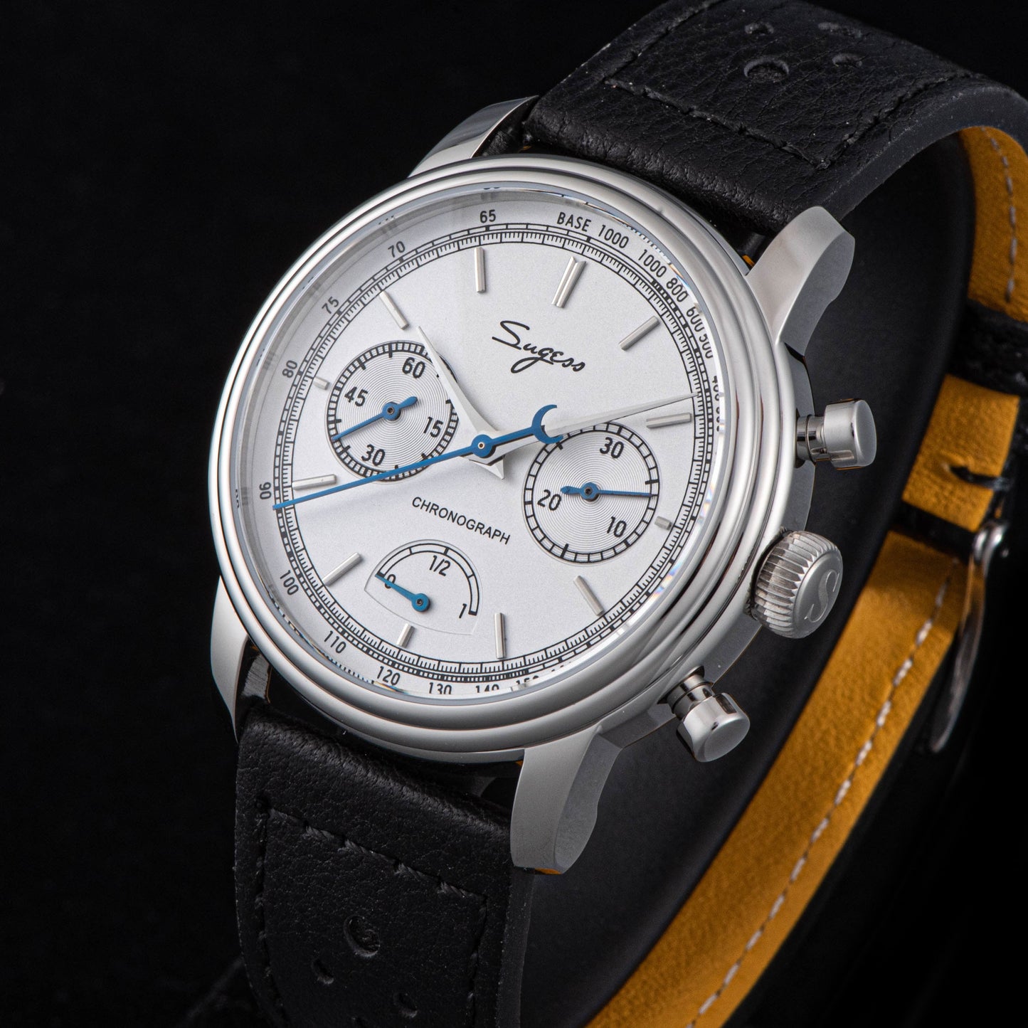 Chrono Master 438 White Dial Power Reserve Indicator