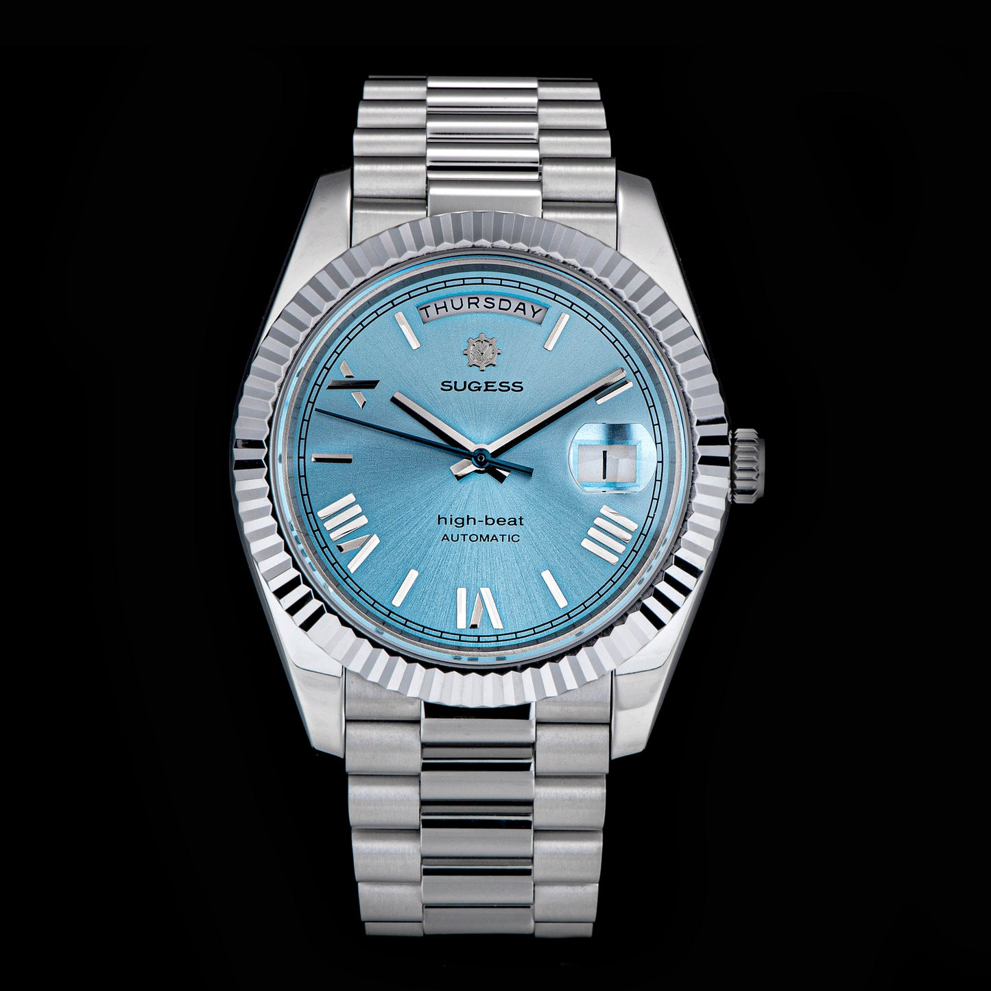 Heritage S433 DD Date and Day Display Stainless-Steel Automatic