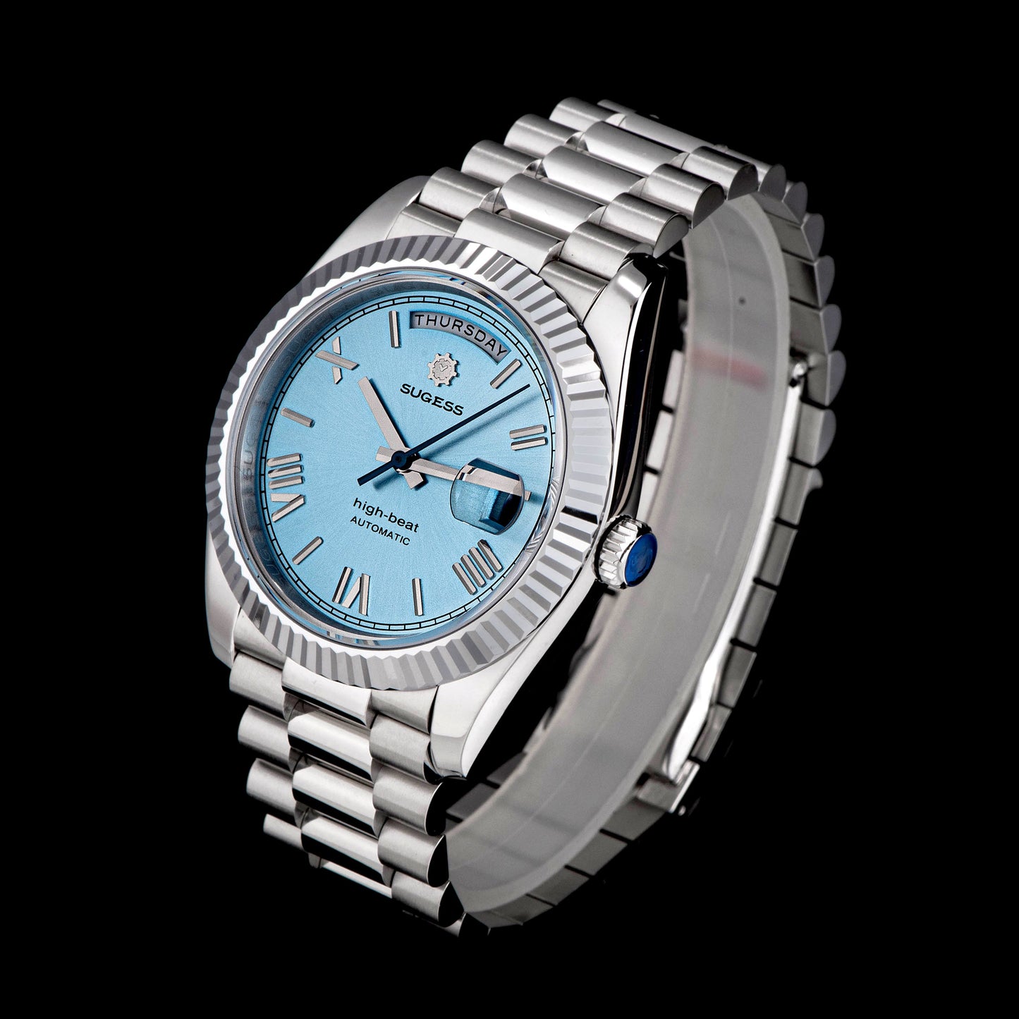 Heritage S433 DD Date and Day Display Stainless-Steel Automatic