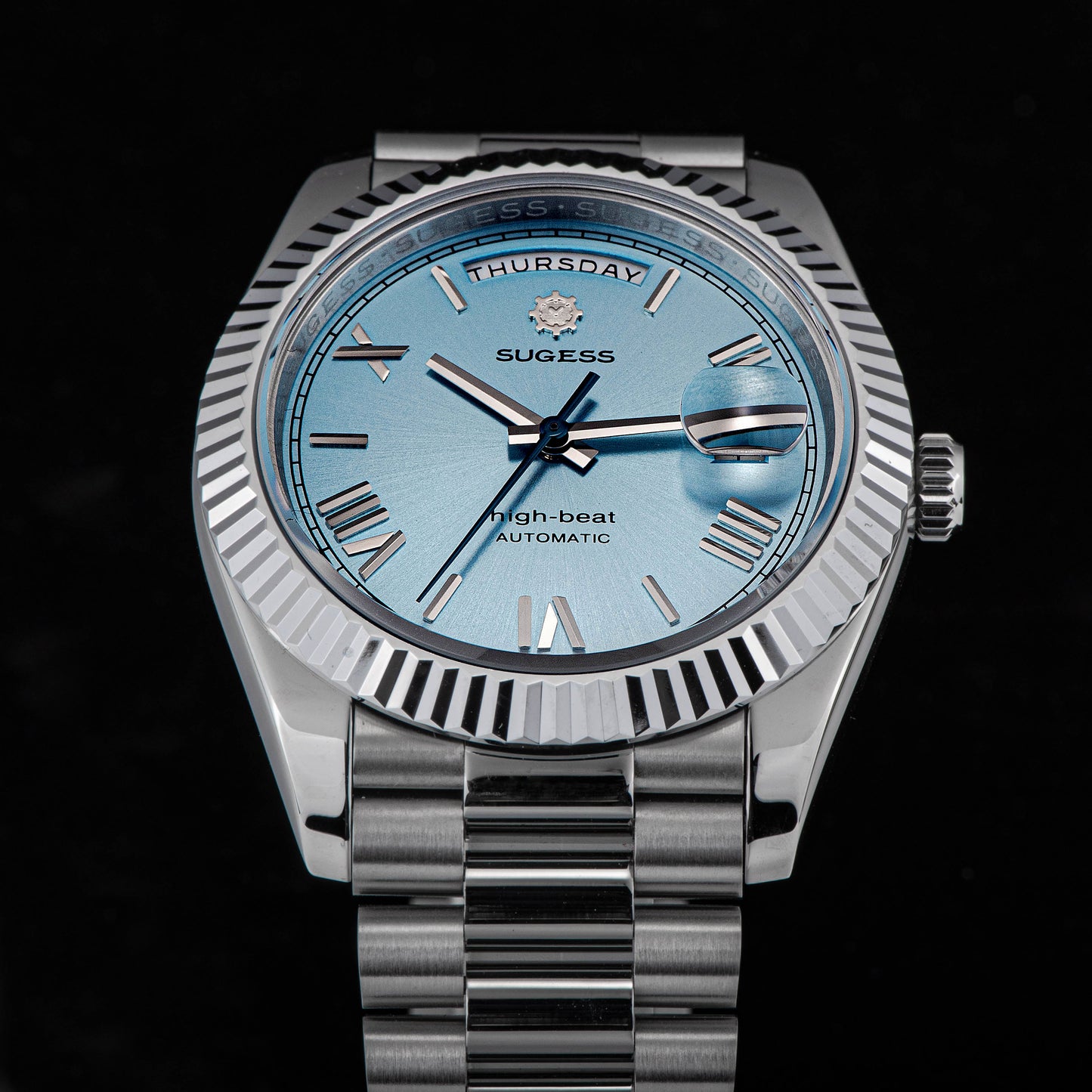 Heritage S433 DD Date and Day Display Stainless-Steel Automatic