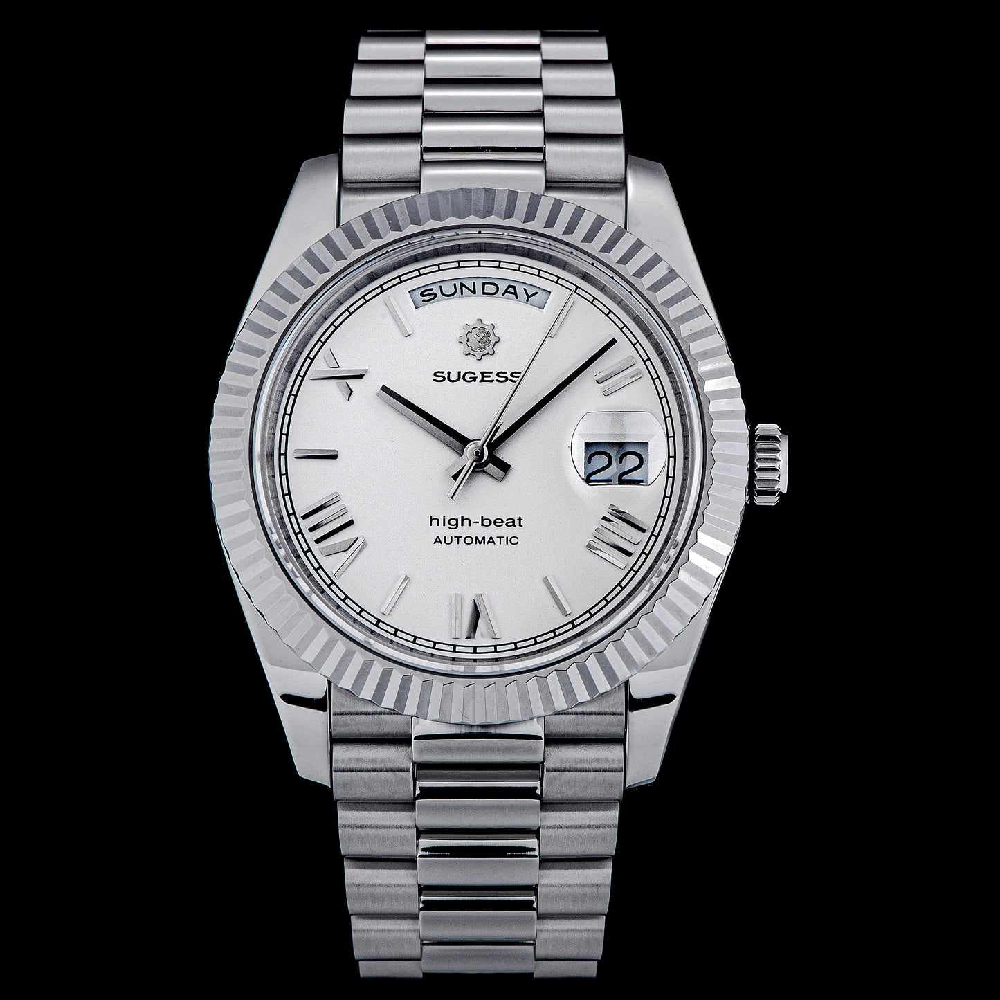 Heritage S433 DD Date and Day Display Stainless-Steel Automatic