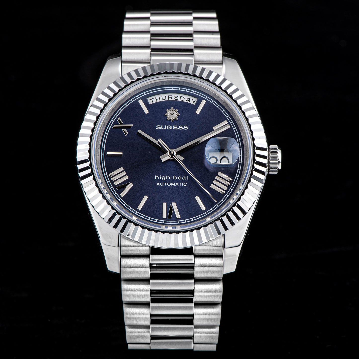 Heritage S433 DD Date and Day Display Stainless-Steel Automatic