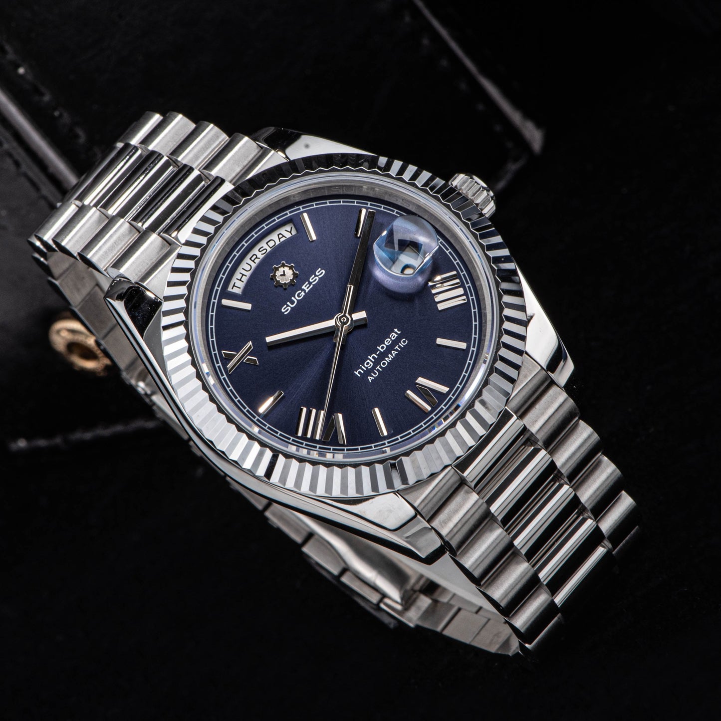 Heritage S433 DD Date and Day Display Stainless-Steel Automatic