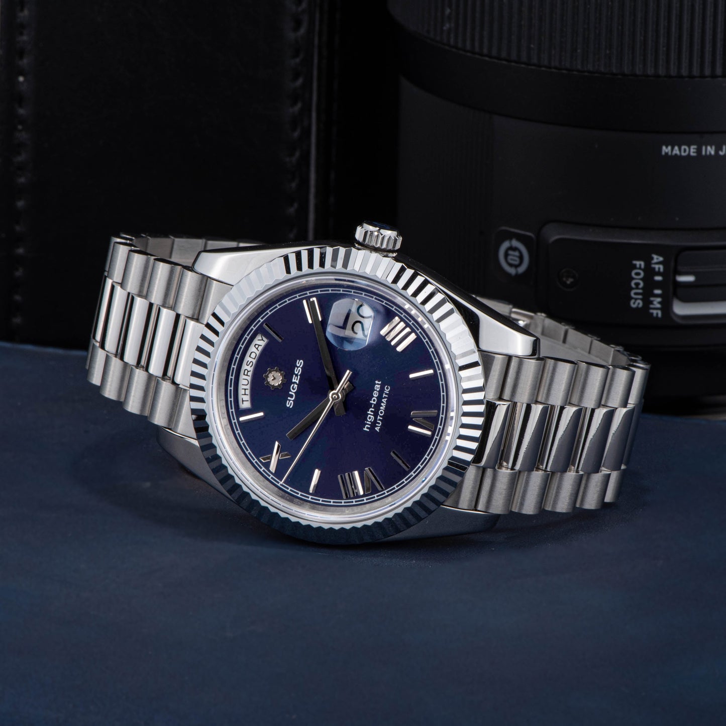 Heritage S433 DD Date and Day Display Stainless-Steel Automatic