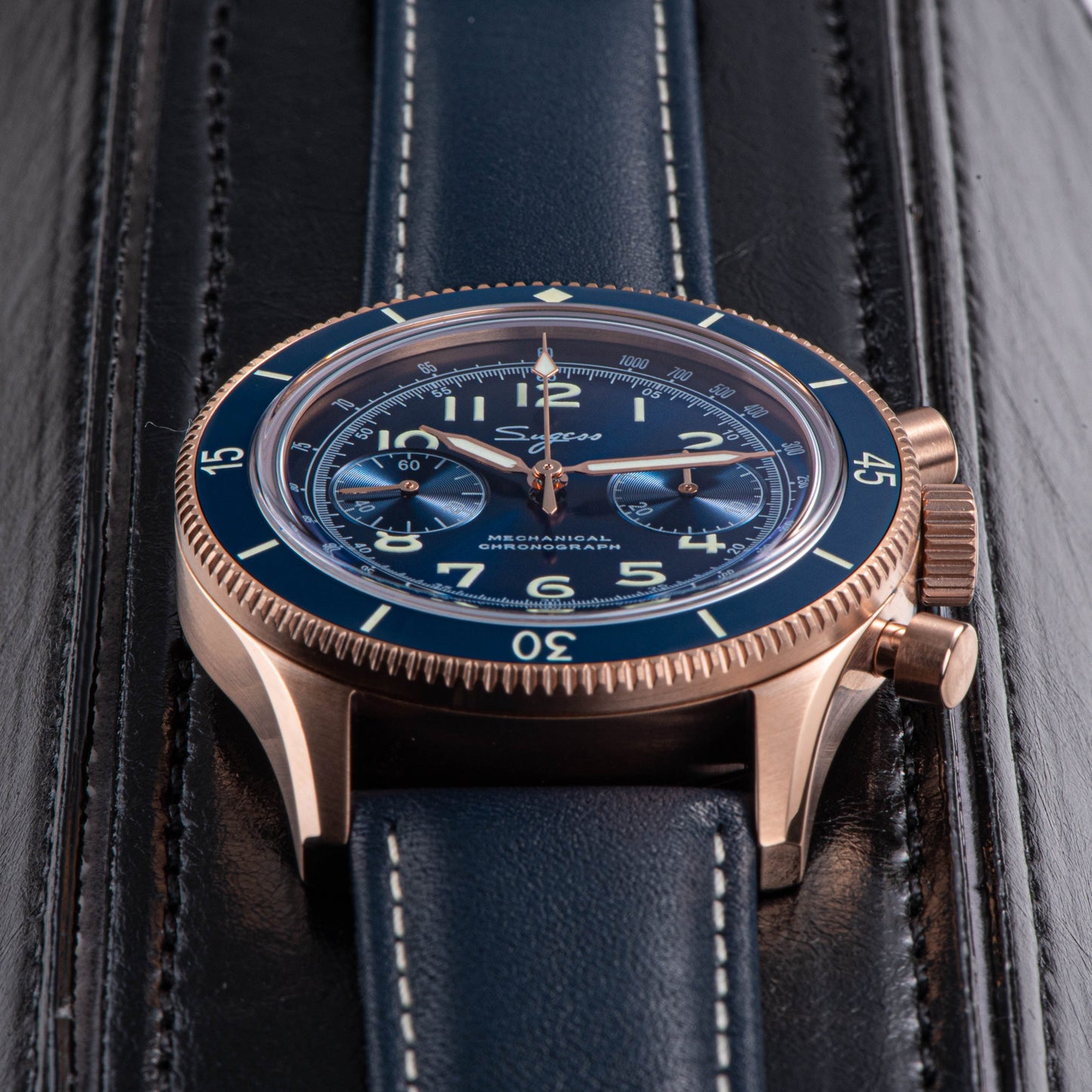 Chrono Heritage 423 Chronograph Rose Gold