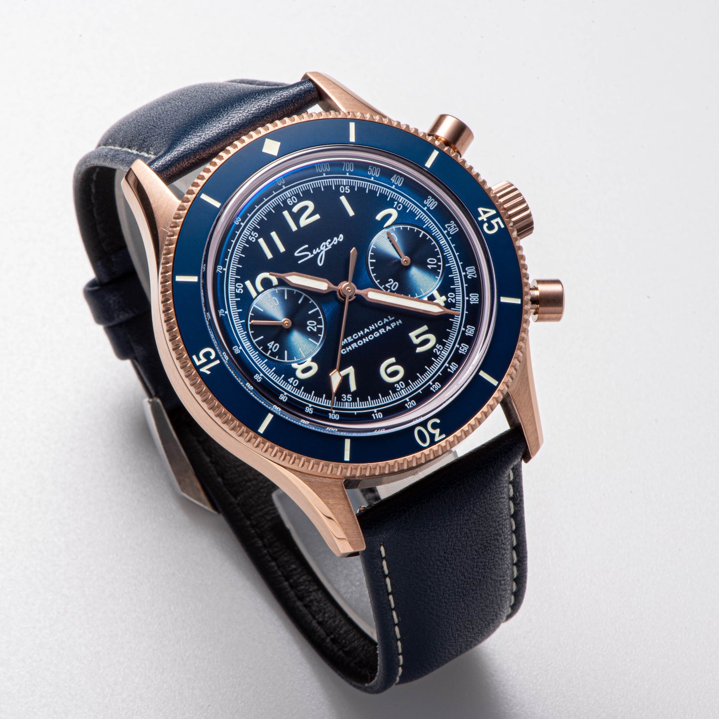 Chrono Heritage 423 Chronograph Rose Gold