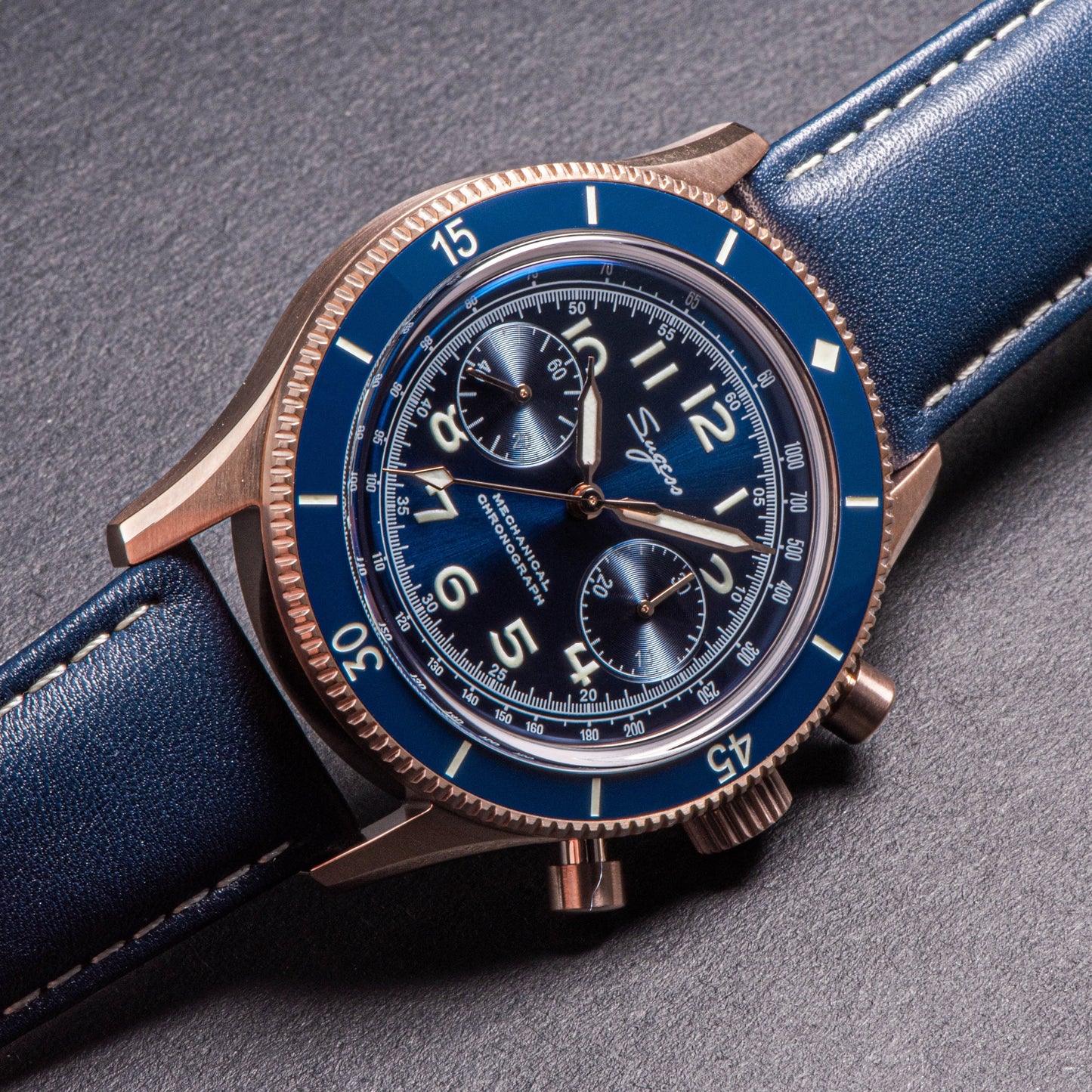 Chrono Heritage 423 Chronograph Rose Gold