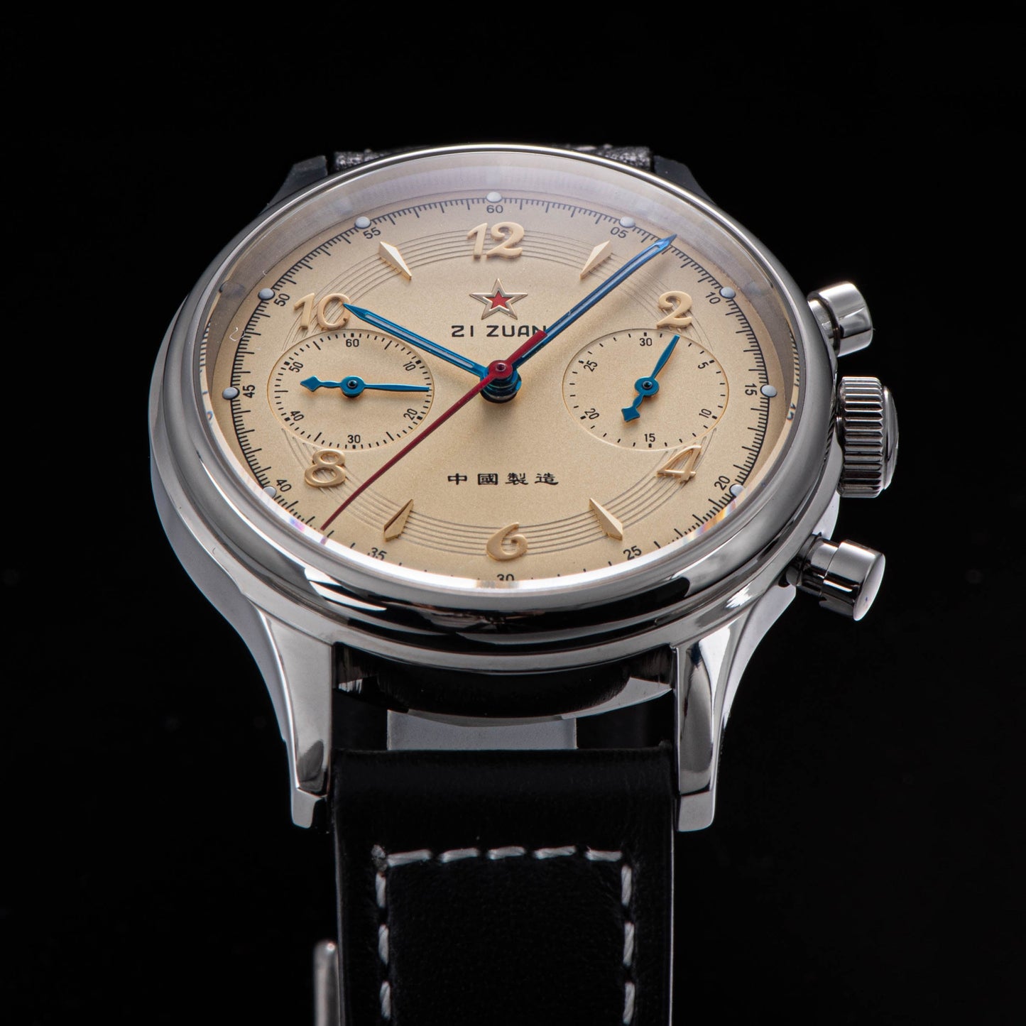 Chrono Heritage Seagull Movement 1963 Movement Sapphire Crystal 38mm