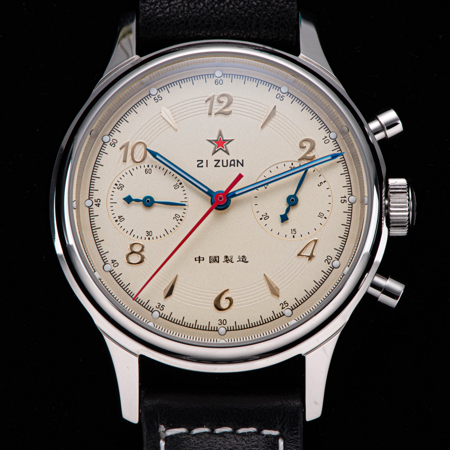 Chrono Heritage Seagull Movement 1963 Movement Sapphire Crystal 38mm