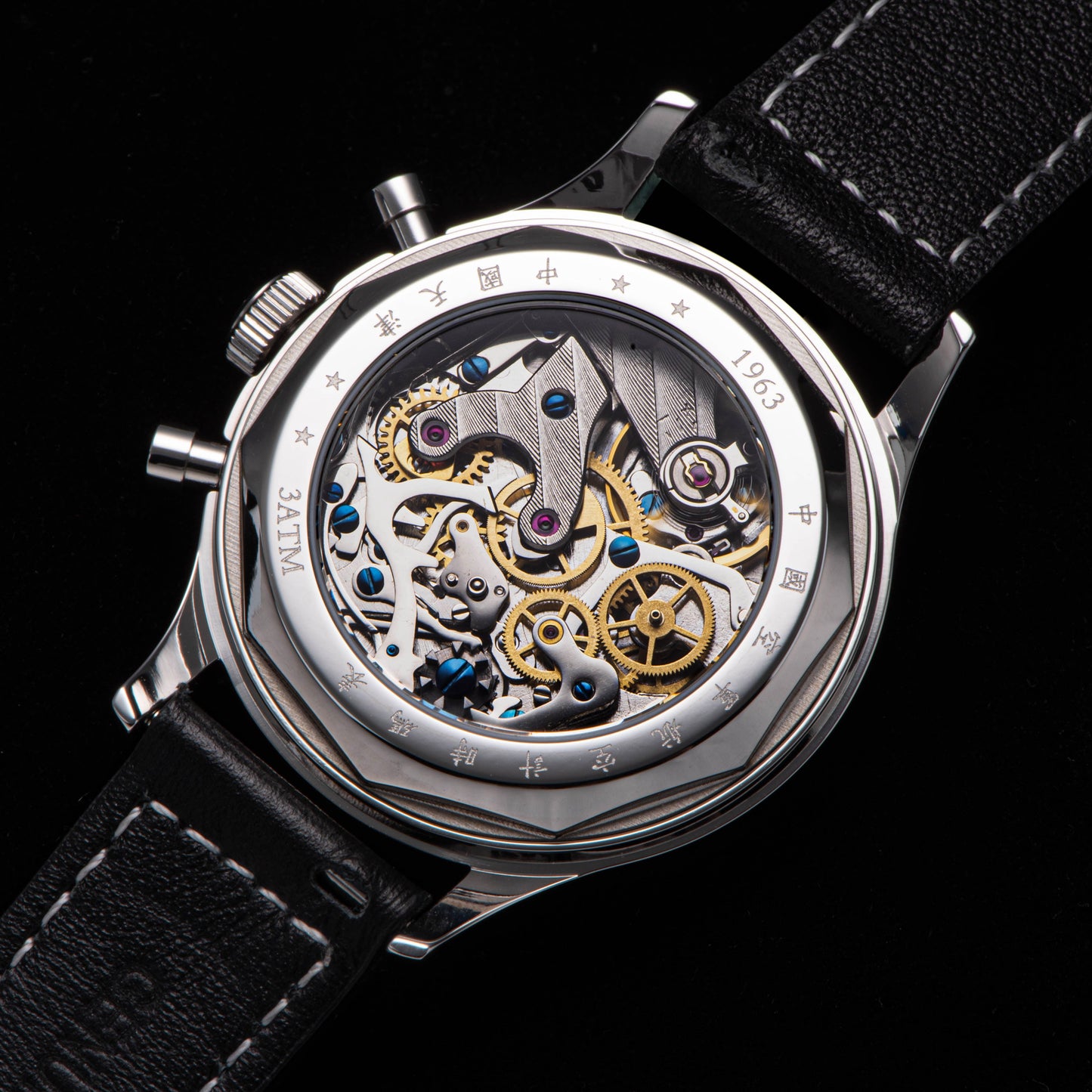 Chrono Heritage Seagull Movement 1963 Movement Sapphire Crystal 38mm