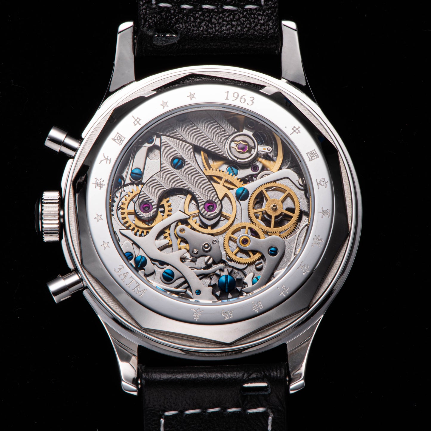 Chrono Heritage Seagull Movement 1963 Movement Sapphire Crystal 38mm