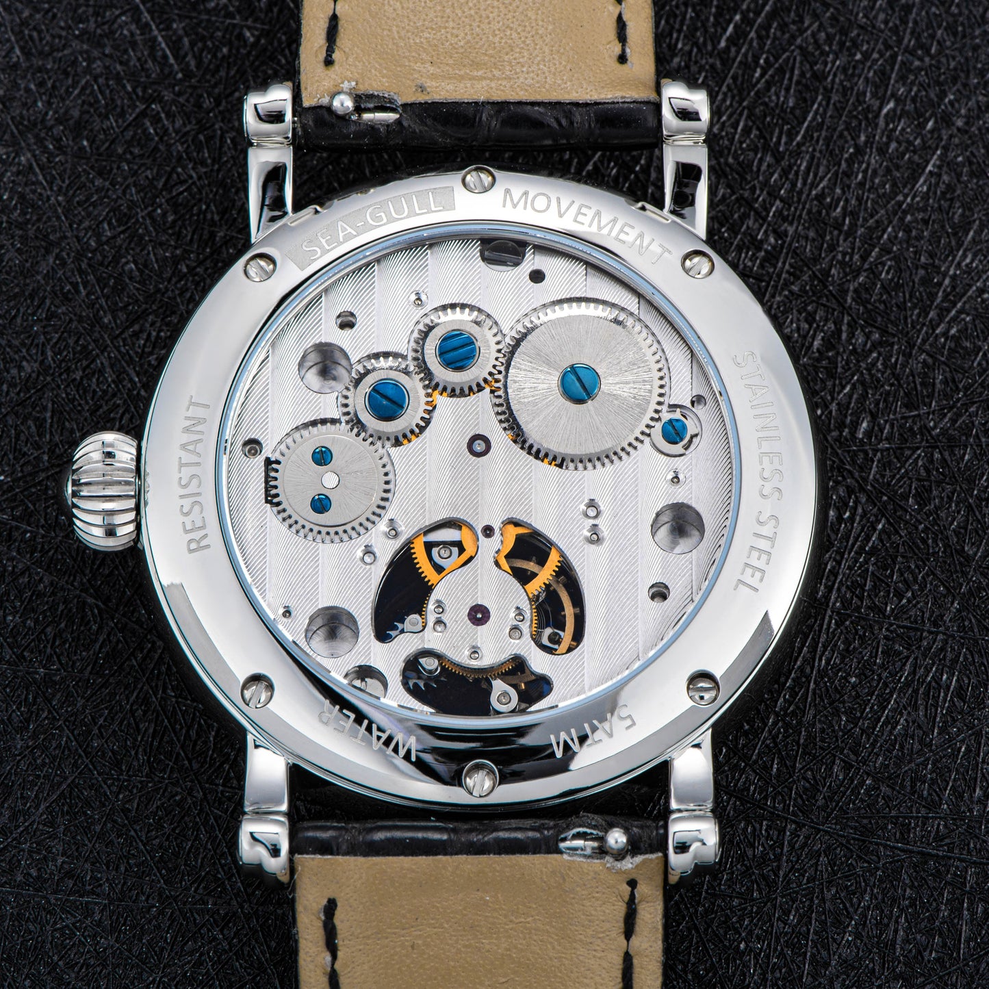 Seakors Tourbillon SE8000SK Black Indexes