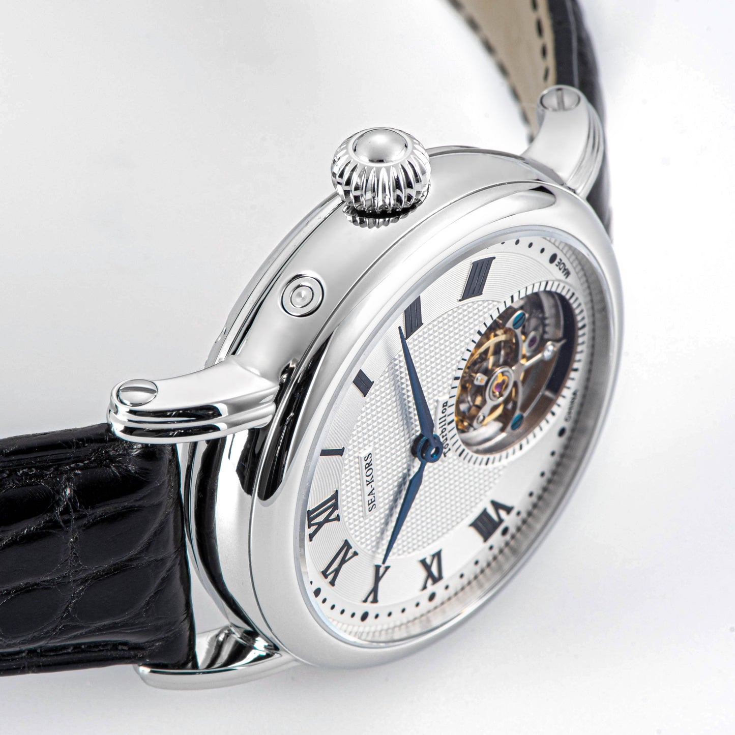 Seakors Tourbillon SE8000SK Black Indexes