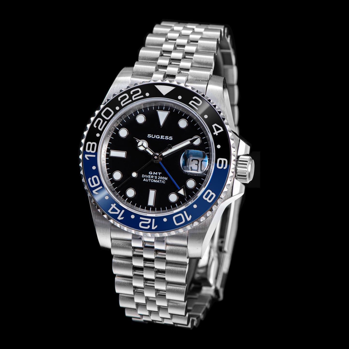 GMT DIVER'S SG126710BLNR Blue & Black Bezel Jubilee Bracelet