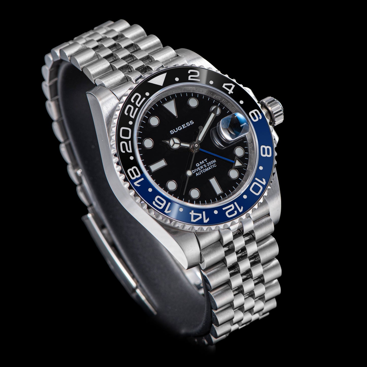 GMT DIVER'S SG126710BLNR Blue & Black Bezel Jubilee Bracelet