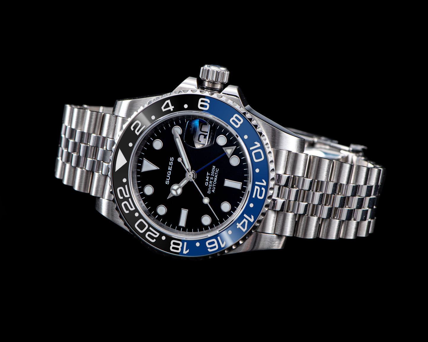 GMT DIVER'S SG126710BLNR Blue & Black Bezel Jubilee Bracelet