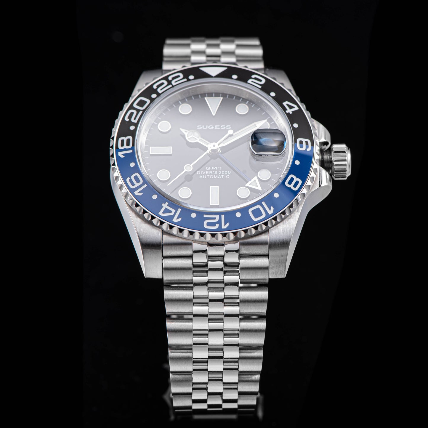 GMT DIVER'S SG126710BLNR Blue & Black Bezel Jubilee Bracelet