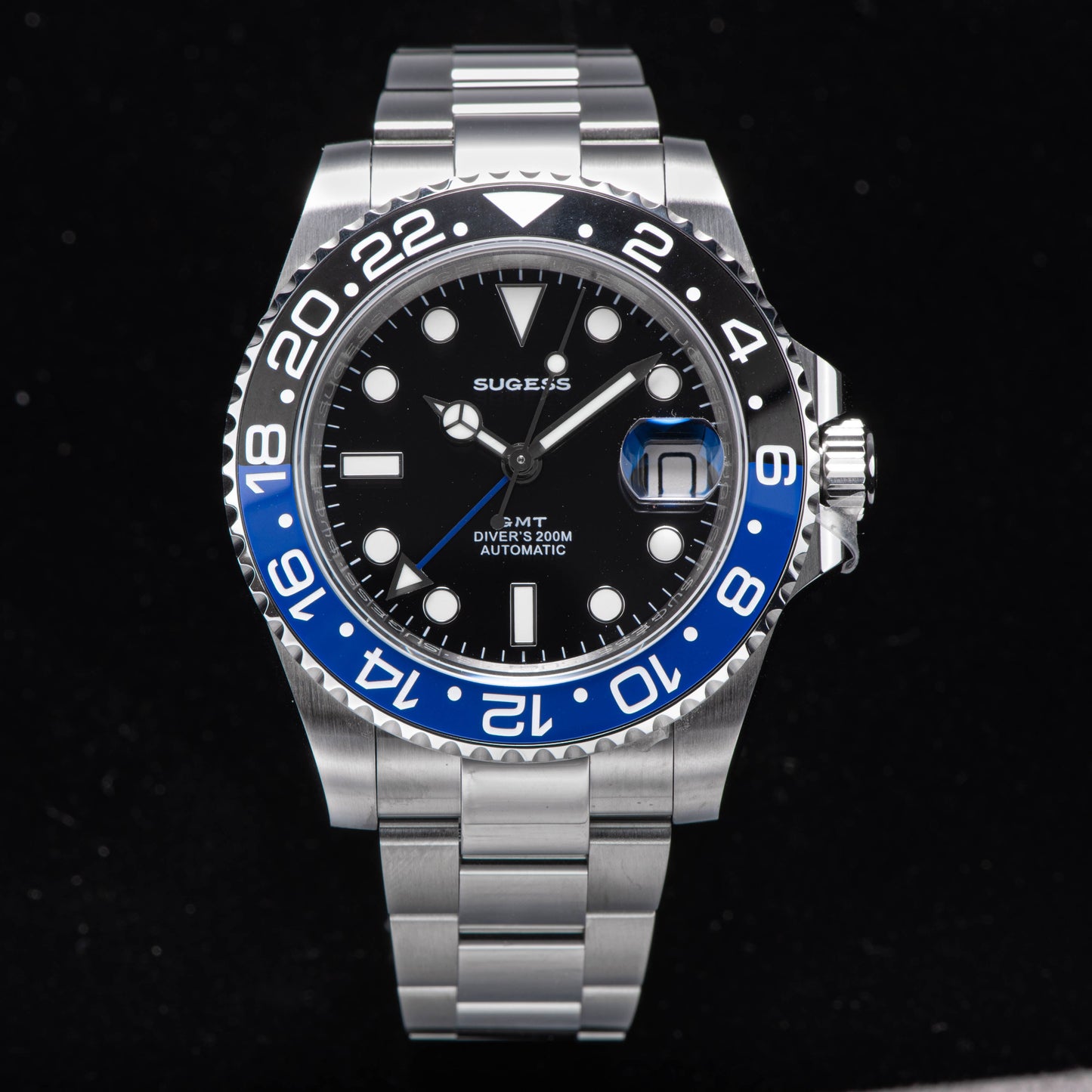 GMT DIVER'S SG126710BLNR Blue & Black Bezel Jubilee Bracelet