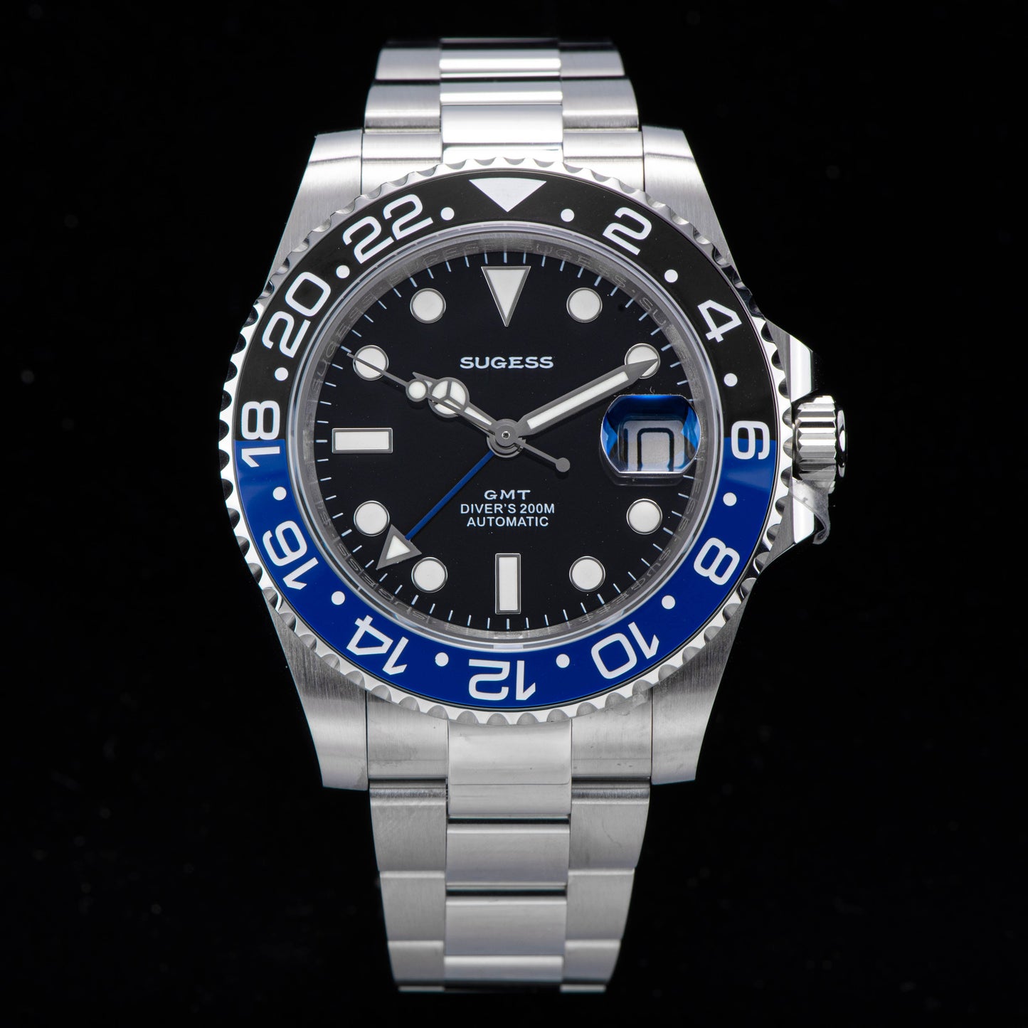 GMT DIVER'S SG126710BLNR Blue & Black Bezel Jubilee Bracelet