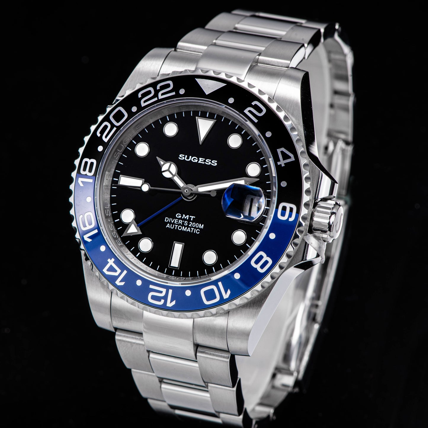 GMT DIVER'S SG126710BLNR Blue & Black Bezel Jubilee Bracelet