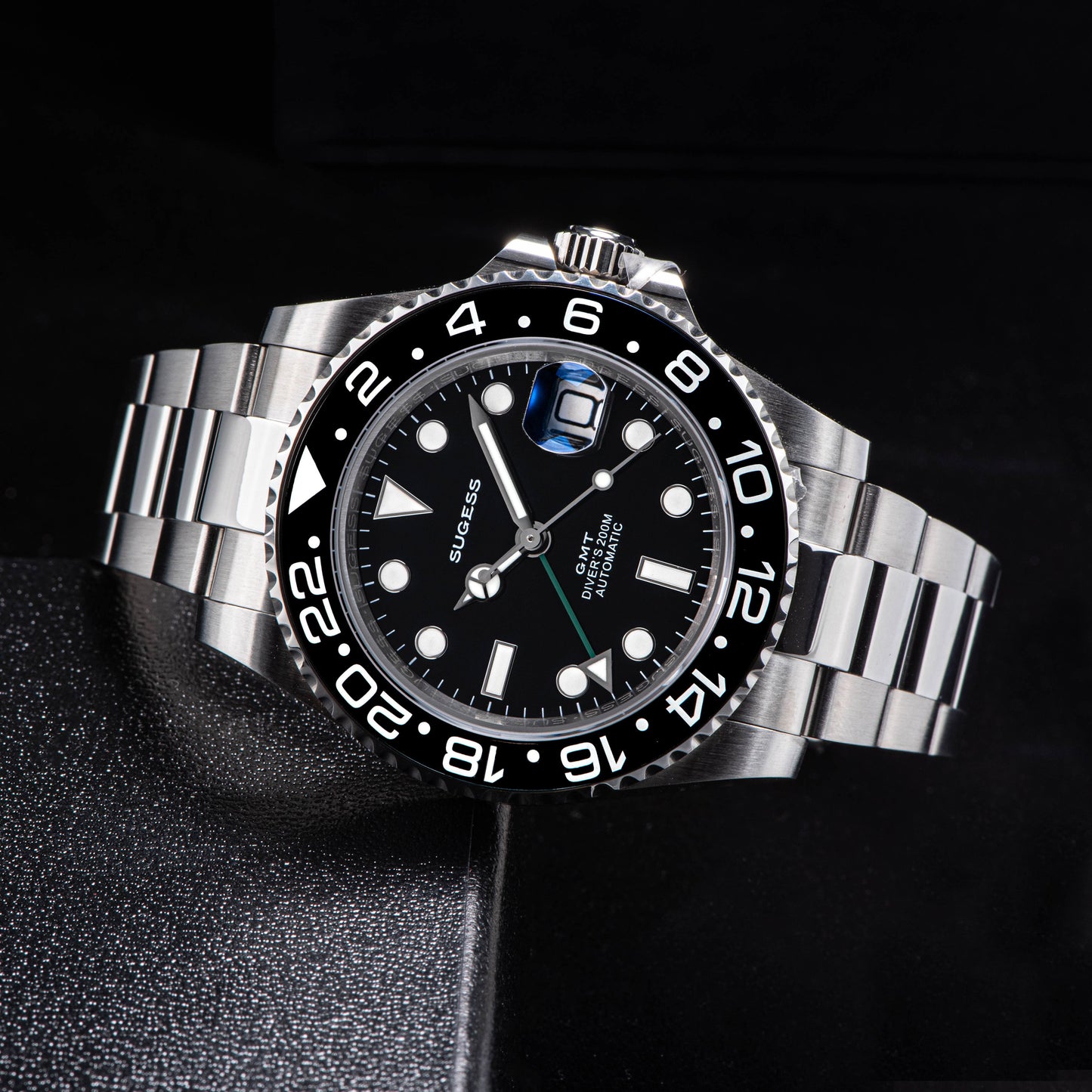 GMT DIVER'S SG116710LN Black Bezel Jubilee Bracelet