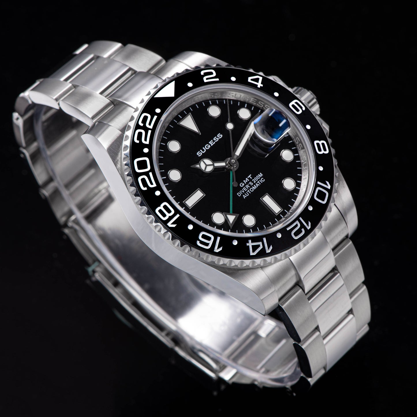 GMT DIVER'S SG116710LN Black Bezel Jubilee Bracelet