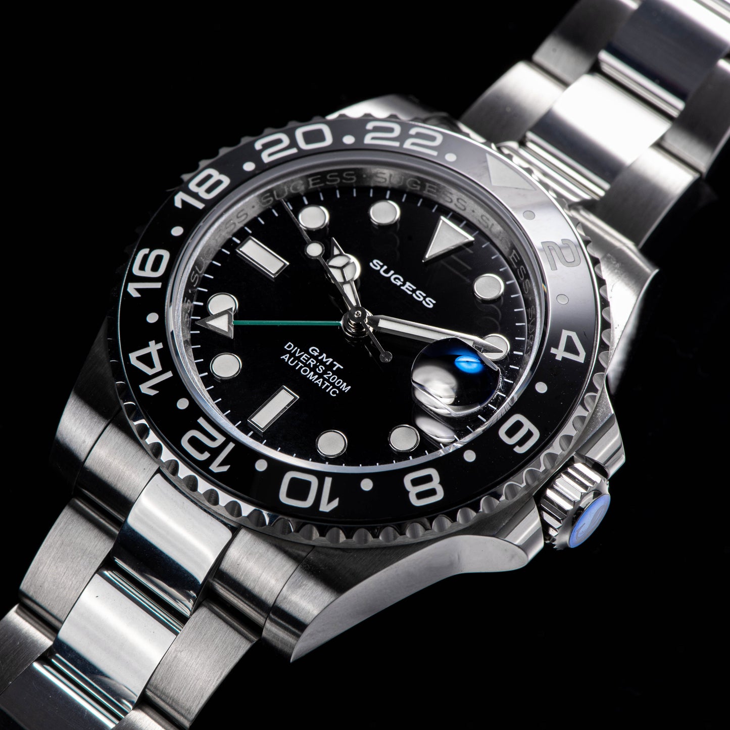 GMT DIVER'S SG116710LN Black Bezel Jubilee Bracelet