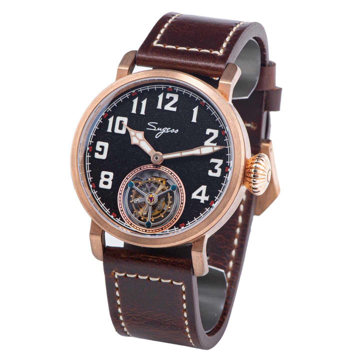 Tourbillon Master SU8230PTBK CUSN8 BRONZE