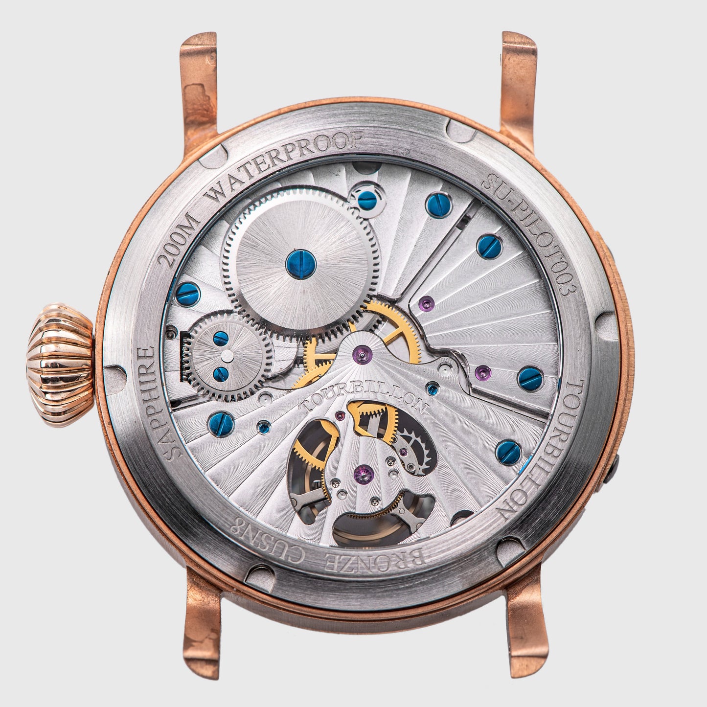 Tourbillon Master SU8230PTBK CUSN8 BRONZE