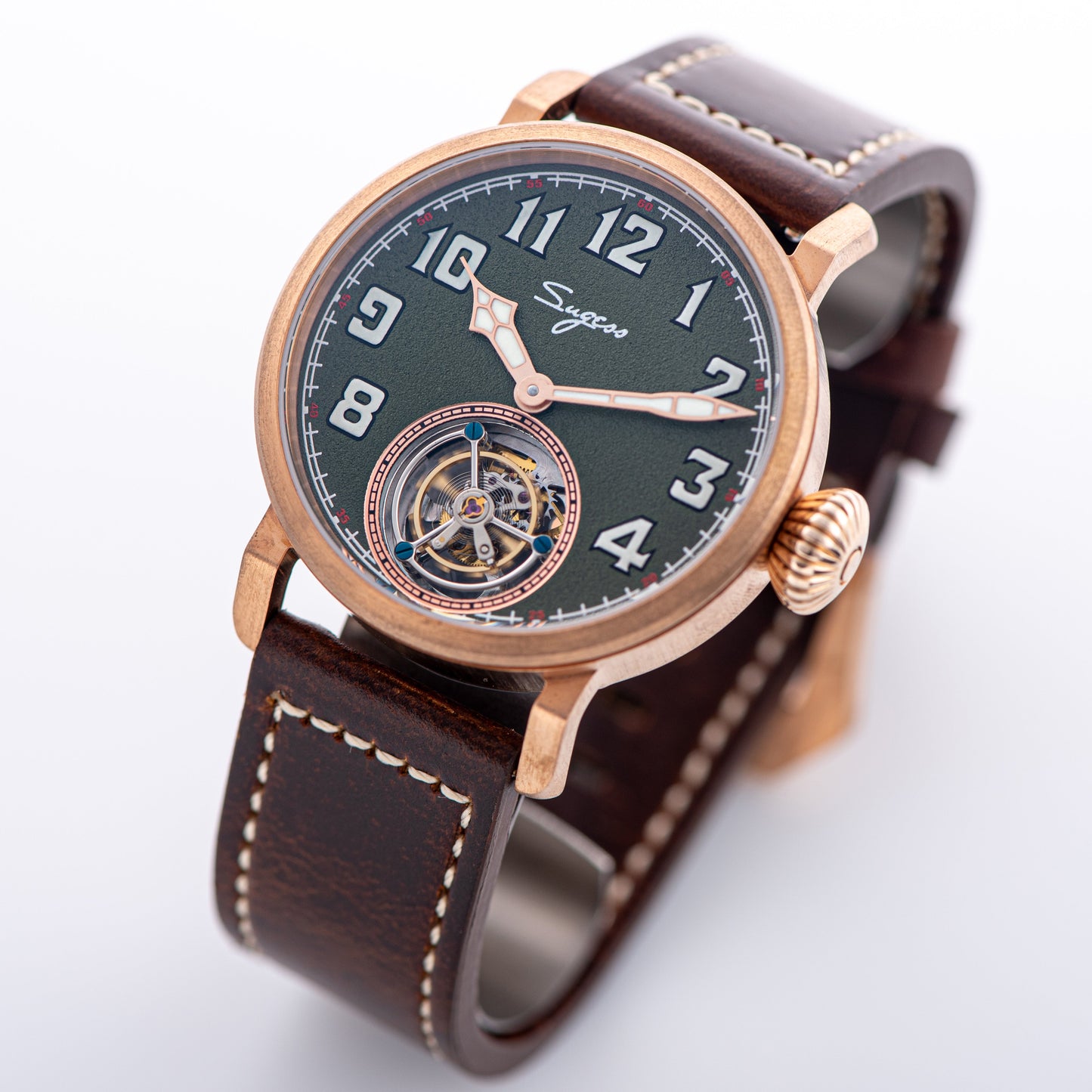 Tourbillon Master SU8230PTG CUSN8 BRONZE