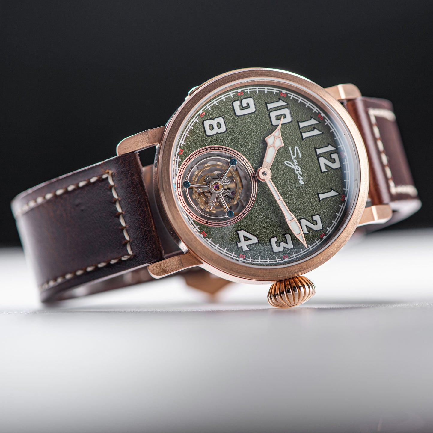 Tourbillon Master SU8230PTG CUSN8 BRONZE