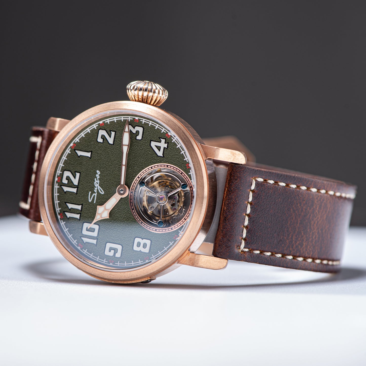 Tourbillon Master SU8230PTG CUSN8 BRONZE