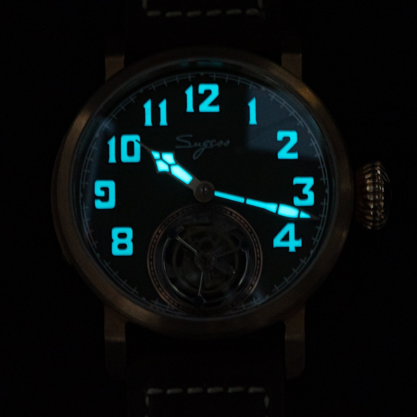 Tourbillon Master SU8230PTBK CUSN8 BRONZE