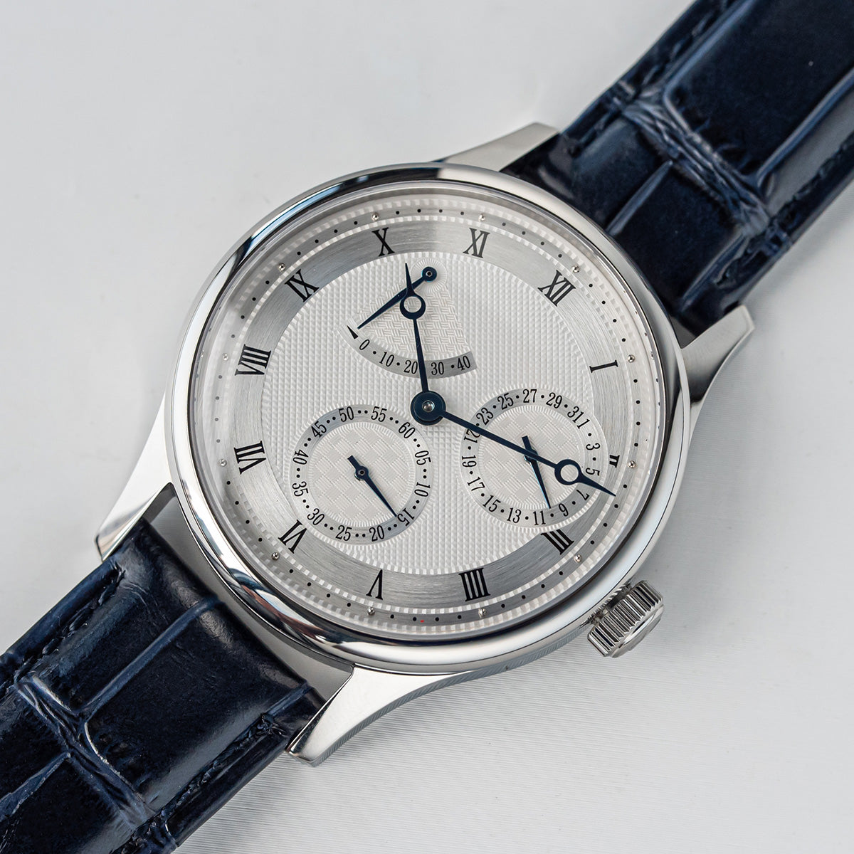 Seagull Movement Watch 1780 40mm Guilloche Dial Automatic