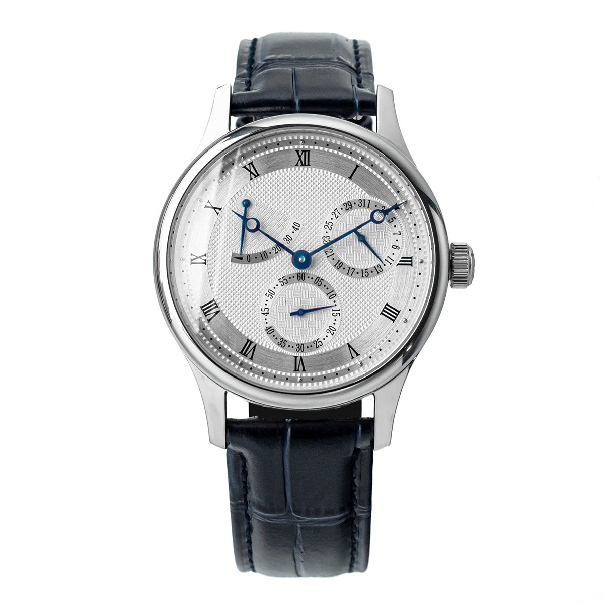 Seagull Movement Watch 1780 40mm Guilloche Dial Automatic