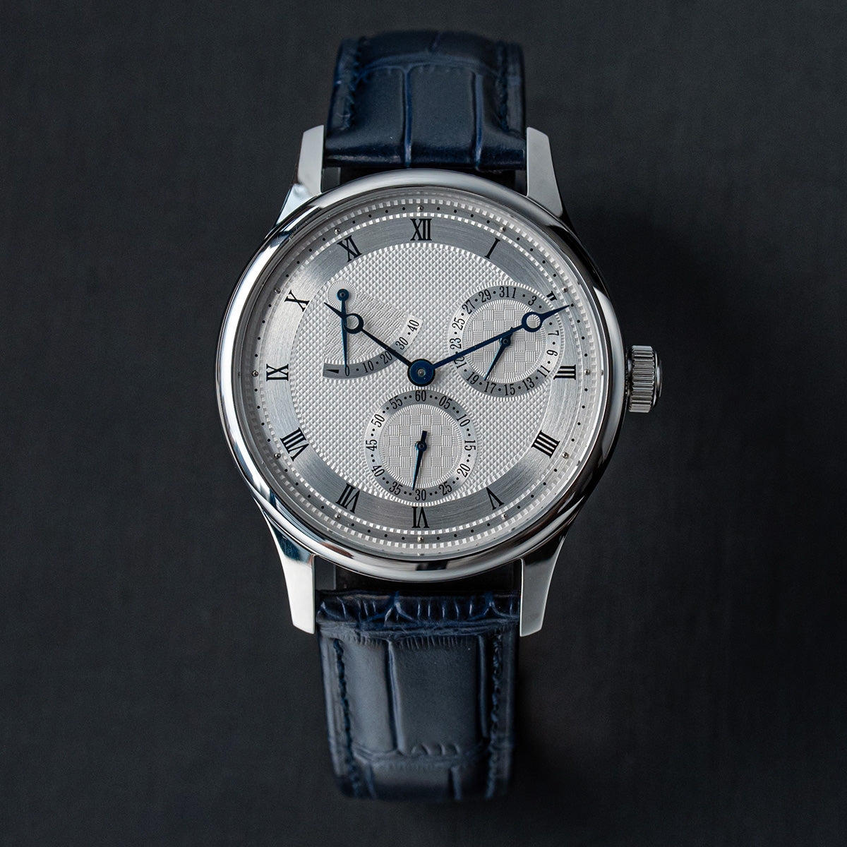 Seagull Movement Watch 1780 40mm Guilloche Dial Automatic