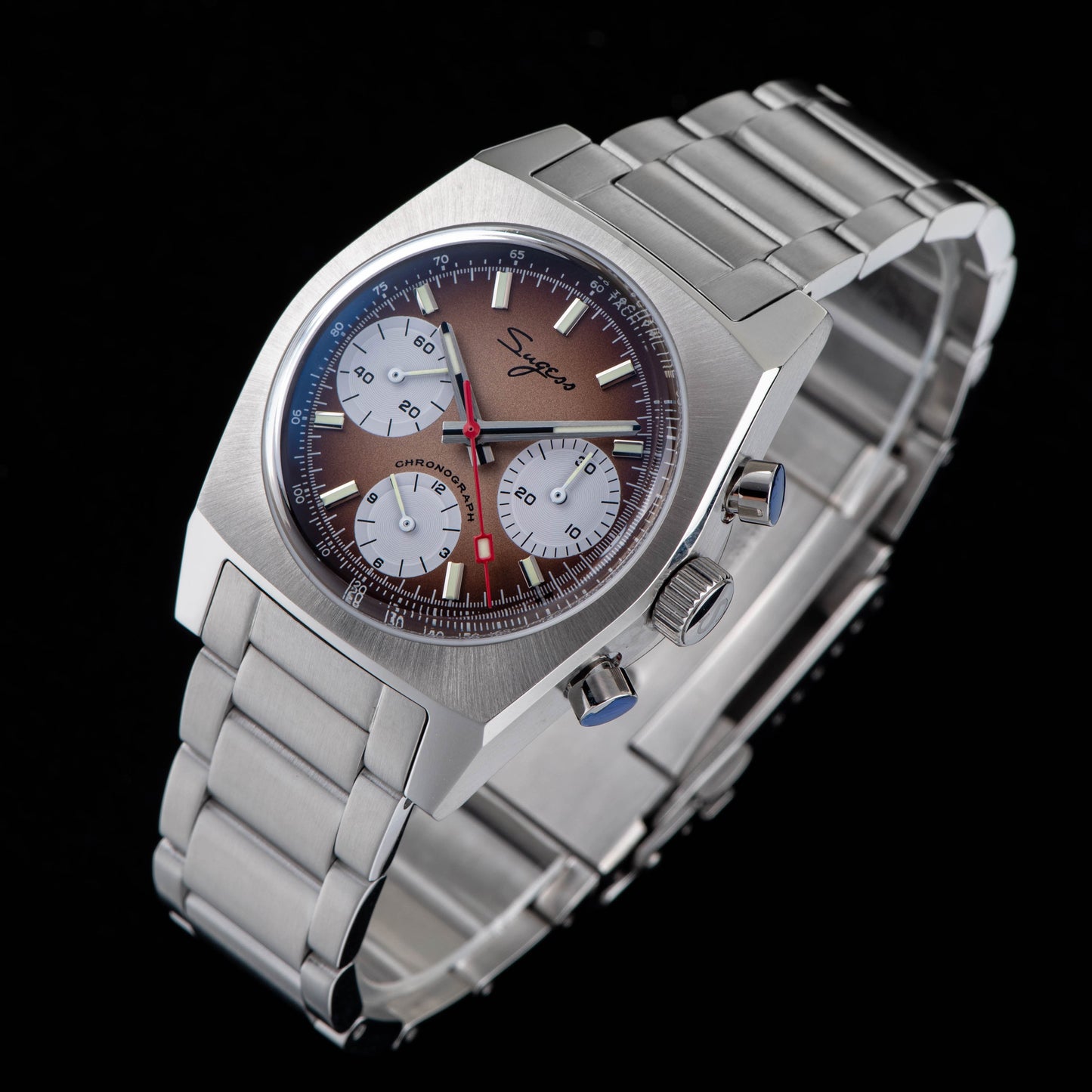 Chrono Heritage S419 Chronograph Smoke Fume Dial