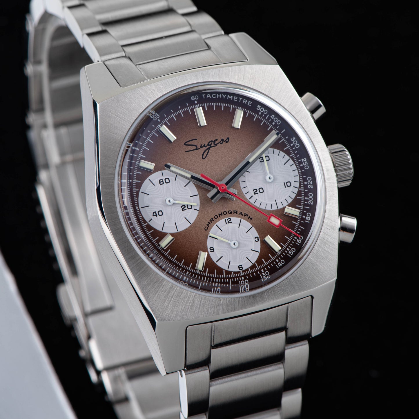 Chrono Heritage S419 Chronograph Smoke Fume Dial