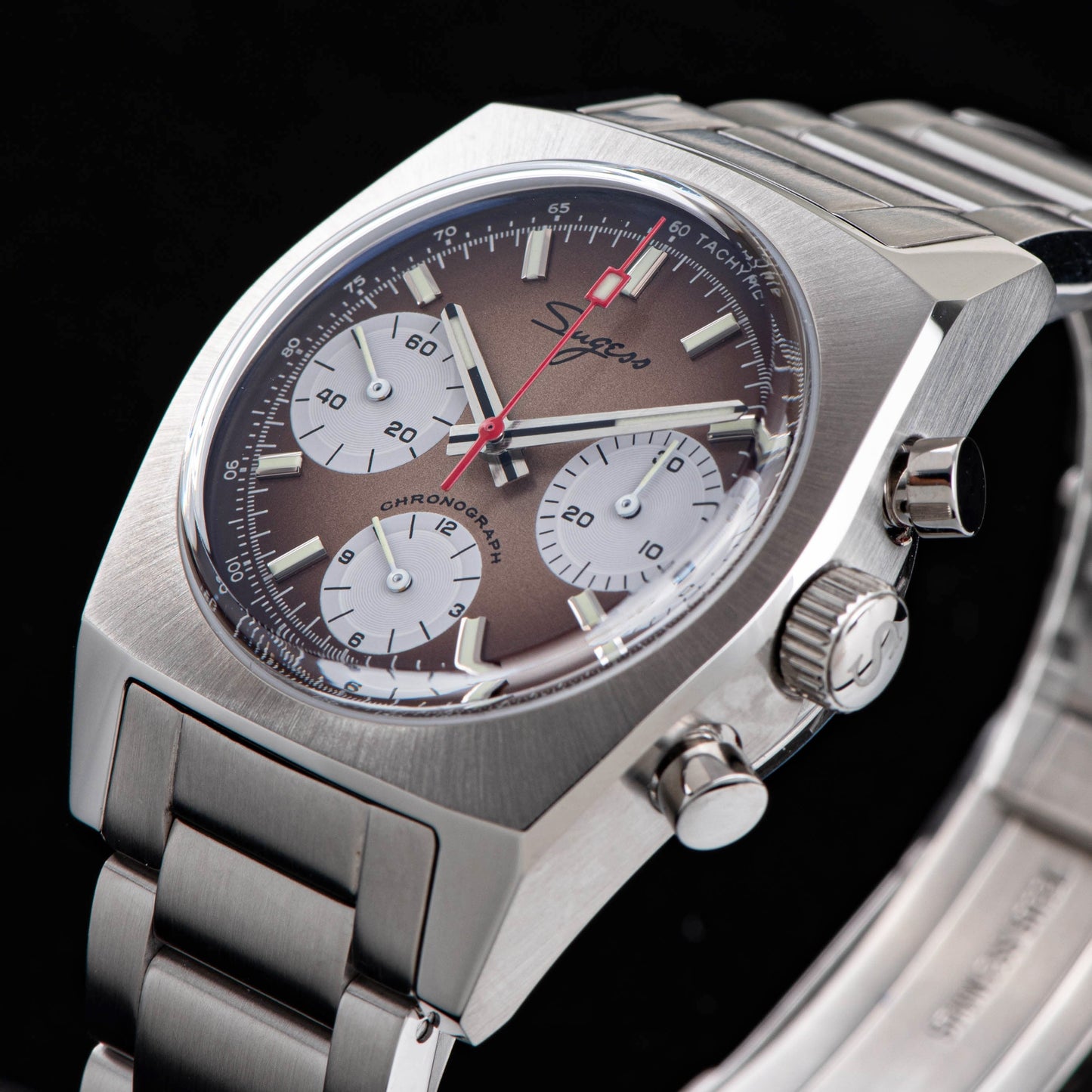 Chrono Heritage S419 Chronograph Smoke Fume Dial