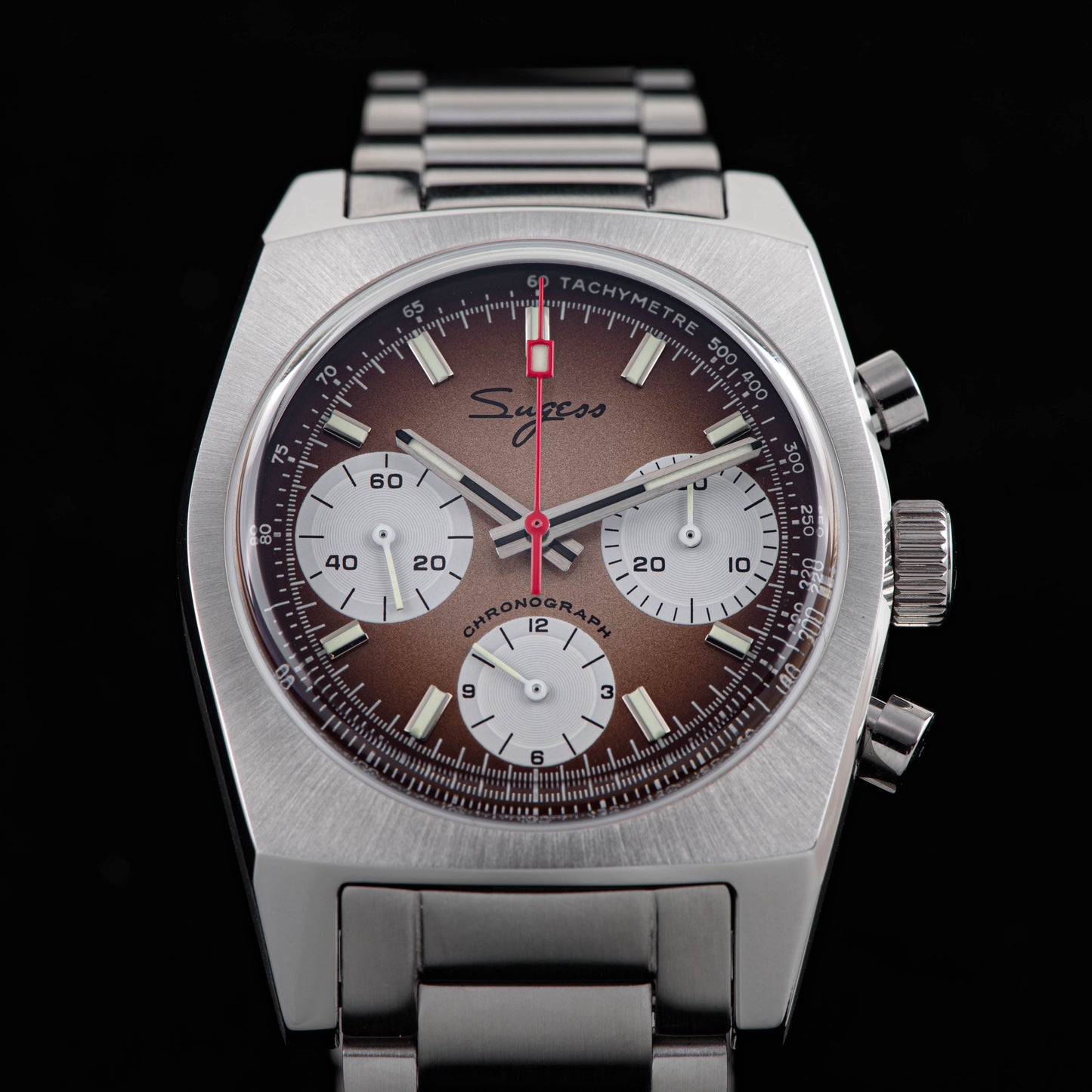 Chrono Heritage S419 Chronograph Smoke Fume Dial