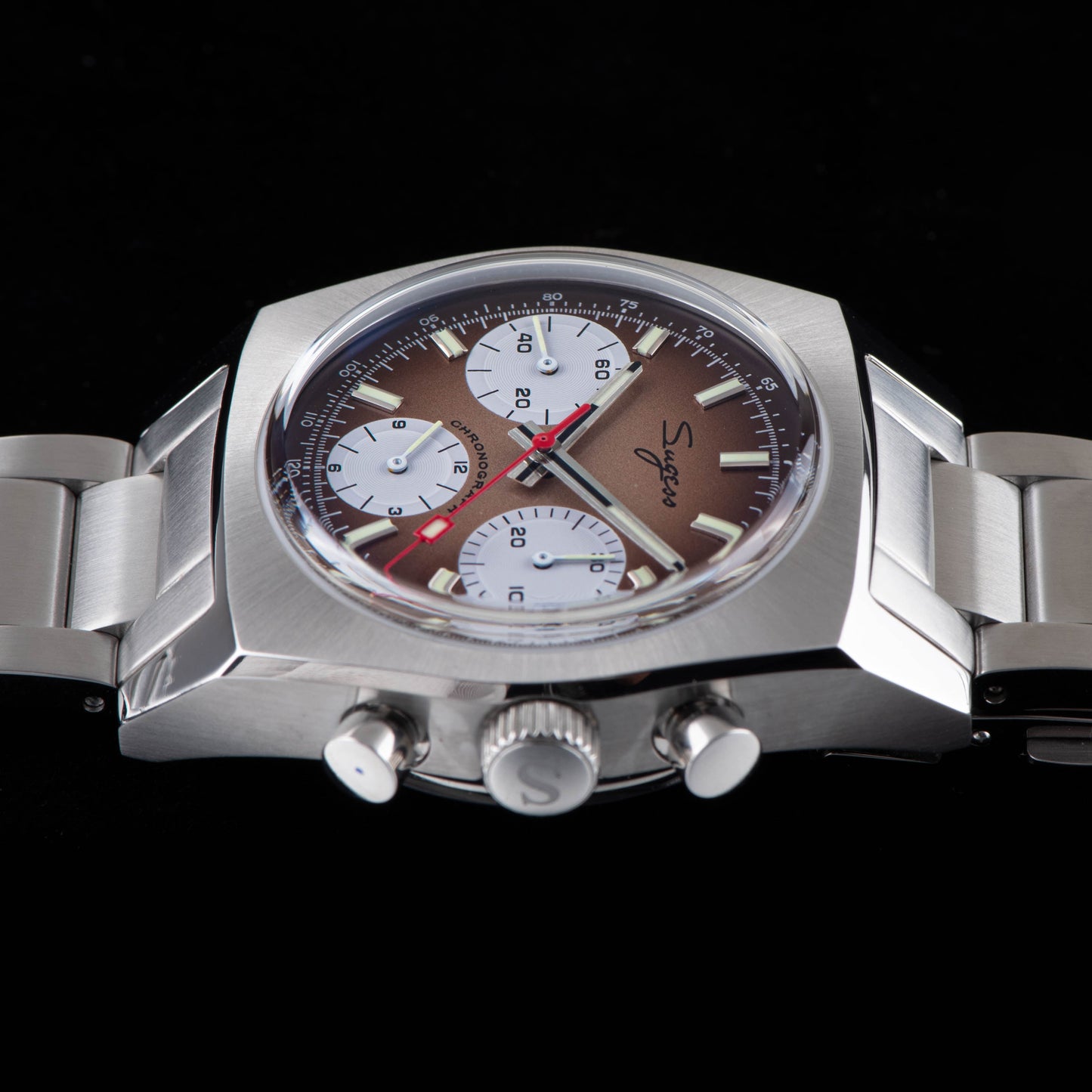 Chrono Heritage S419 Chronograph Smoke Fume Dial