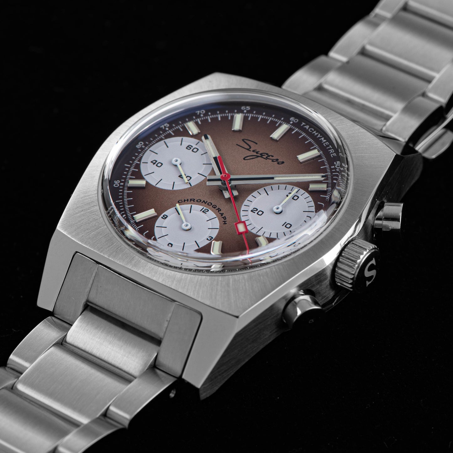 Chrono Heritage S419 Chronograph Smoke Fume Dial