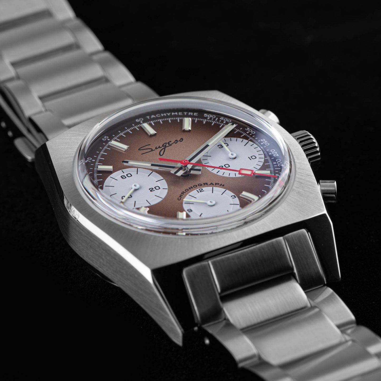 Chrono Heritage S419 Chronograph Smoke Fume Dial