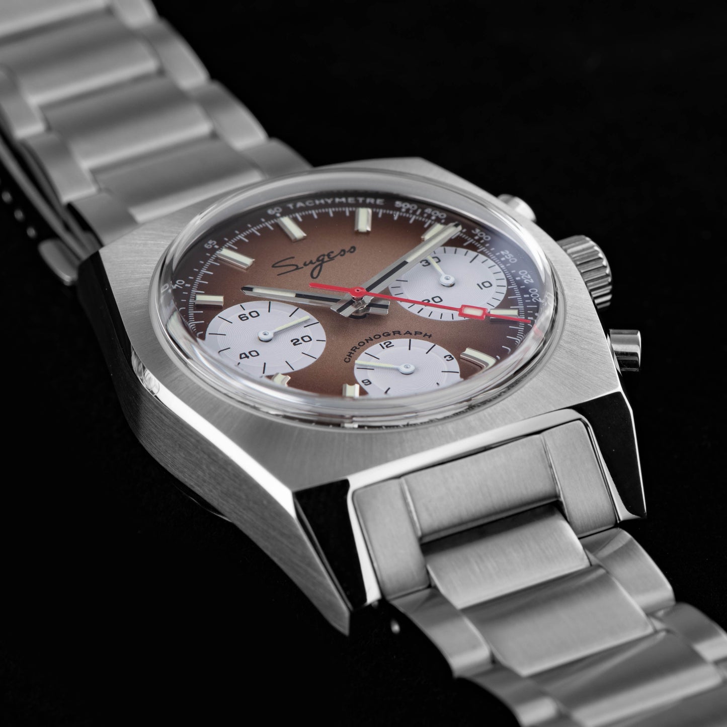 Chrono Heritage S419 Chronograph Smoke Fume Dial