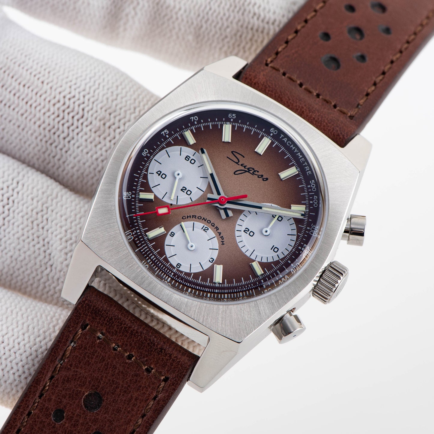 Chrono Heritage S419 Chronograph Smoke Fume Dial