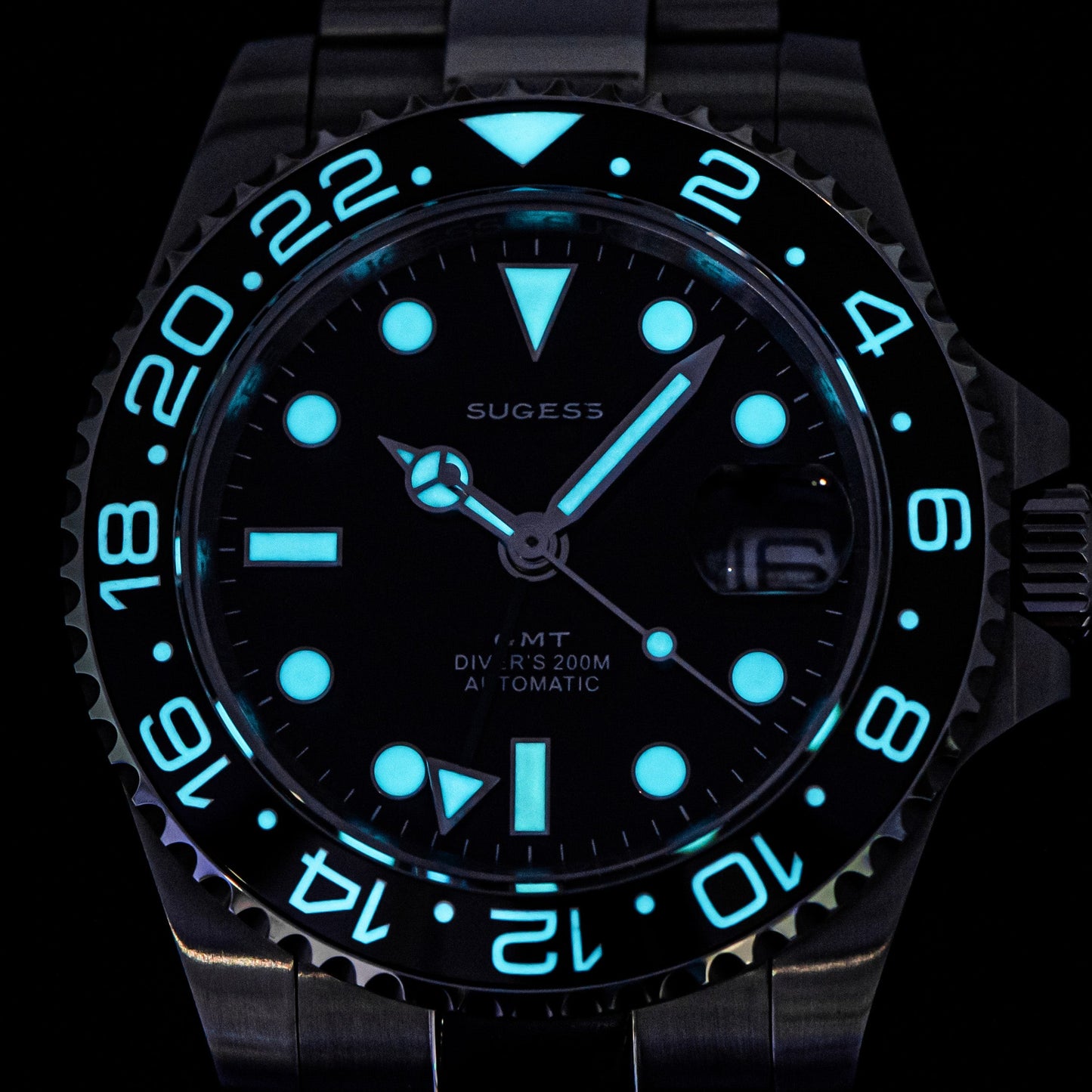 GMT DIVER'S SG116710LN Black Bezel Jubilee Bracelet