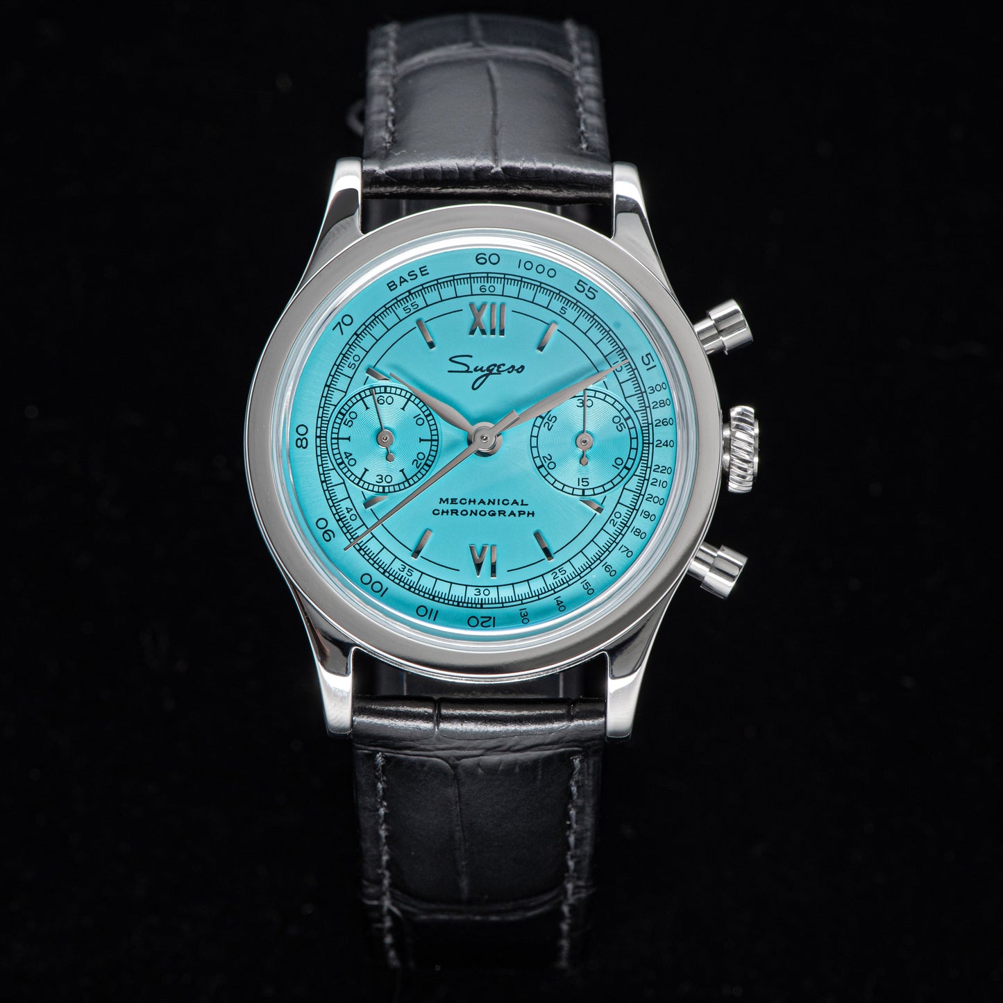 Chrono Heritage S411 SU1901BS Light Blue Dial